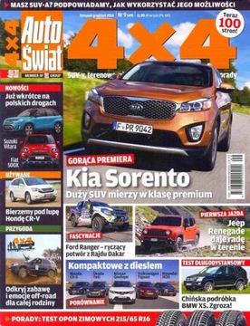 Auto Świat 4x4 nr 9/2014. Kia Sorento.