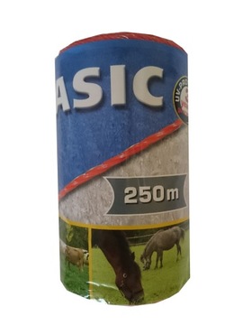 plecionka BASIC 250m pomarańczowa pastuch splotka