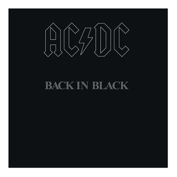 AC/DC Back In Black LP VINYL