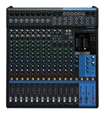 Yamaha MG16XU - mikser dźwięku 10 kanałów mikr, procesor DSP, interfejs USB