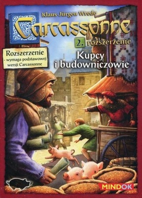 Gra planszowa Bard Carcassonne: Kupcy i budowniczowie