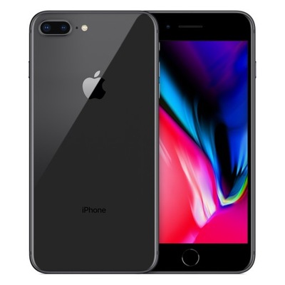 APPLE IPHONE 8 PLUS 256GB | CZARNY | BATERIA 100% |