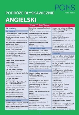 Podróże błyskawicznie. Angielski