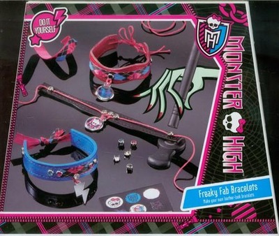 Monster High Skórzane bransoletki