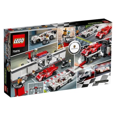 Klocki LEGO Speed Champions Porsche 919 Hybrid i 917K Pit Stop 75876