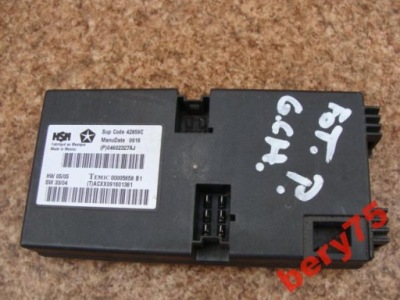 Jeep grand cherokee 06r модуль блок управления бортовой компьютер фото №1