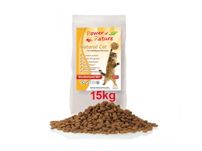POWER OF NATURE Natural Cat MEADOWLAND MIX 15kg