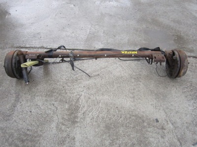 Oś задня renault master na гальмівні барабани фото №1