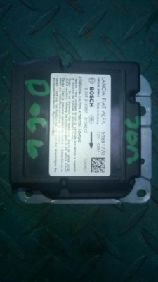 Fiat doblo ii 2010- модуль датчик подушок подушка безпеки фото №1