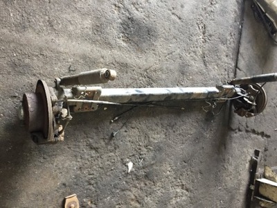 Oś задняя задняя балка ступица ducato boxer jumper 12r фото №1