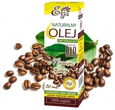 ETJA Naturalny olej z nasion kawy Mocno ujędrnia