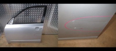 Дверь левая передние subaru forester 11r фото №1