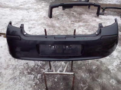 Бампер задняя задний renault clio iii фото №1
