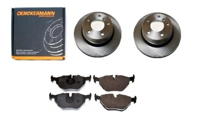 DISCS BRAKE PADS BMW 3 E46 E36 REAR 276MM FAN - milautoparts-fr.ukrlive.com