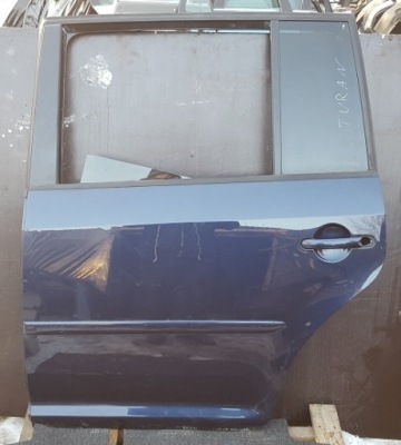 Двері ліва задня задні vw touran 1t фото №1
