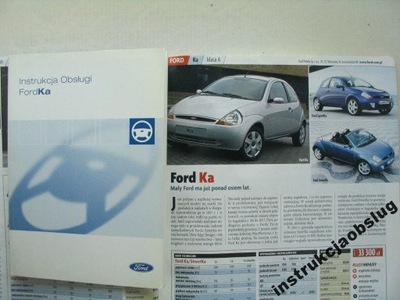 FORD Ka I 1996-2008 Polska instrukcja Ford Sportka