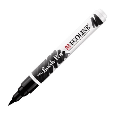Talens Ecoline Brush Pen Marker 700 Black