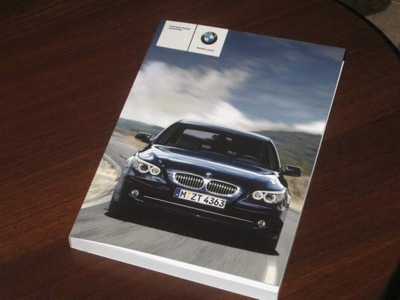 BMW 5 E60 BERLINA E61 UNIVERSAL POLSKA MANUAL MANTENIMIENTO 2006-2010  