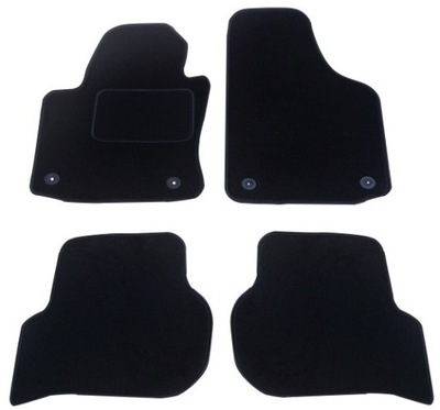 NOIRS TAPIS DE VELOURS LAMOWKA POUR SEAT TOLEPOUR 3 - milautoparts-fr.ukrlive.com