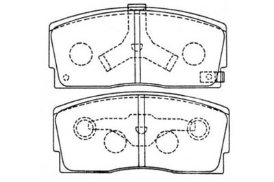 FERODO FDB718P SABOTS DE FREIN DE FREIN - milautoparts-fr.ukrlive.com