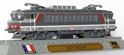 Lokomotywa SNCF BB 22200 - 1/160 N - Del Prado