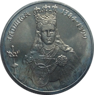Moneta 100 zł złotych Jadwiga 1988 r ładna