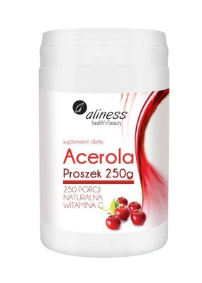 ALINESS ACEROLA PROSZEK NATURALNA WITAMINA C 250g