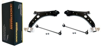 SWINGARMS CONNECTORS VW GOLF V VI TOURAN JETTA 3 EOS CADDY AUDI A3 8P FRONT SET - milautoparts-fr.ukrlive.com