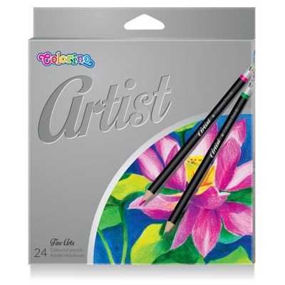 Kredki ołówkowe ARTIST 24 kolory Colorino