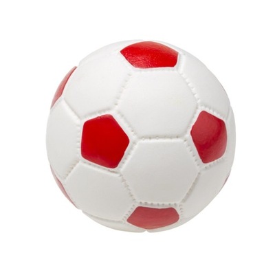 206 Piłka futbolowa piszcząca 7 cm.