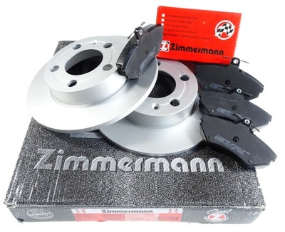 ZIMMERMANN DISQUES 245MM SABOTS DE FREIN ARRIÈRE VW PASSAT B5 - milautoparts-fr.ukrlive.com