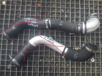 Kia sorento ii 2009-12 2.2 crdi труба wąż шланг фото №1