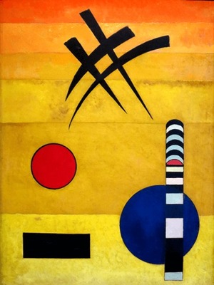 Obraz Sign - Wassily Kandinsky - 70x50