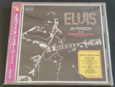 CD Elvis Presley - Elvis In Person 1985 JAPAN OBI