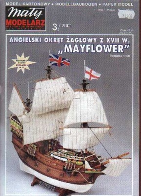 MM 3/2001 Angielski okręt żaglowy MAYFLOWER