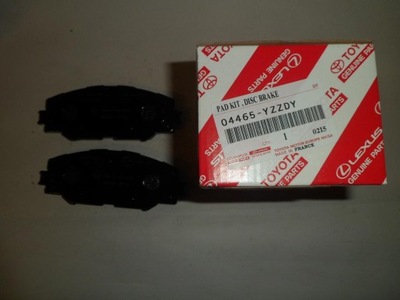 TOYOTA WITH 04466-60140 PADS BRAKE REAR - milautoparts-fr.ukrlive.com