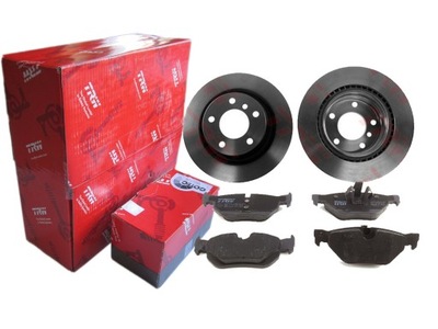 DISCS + PADS TRW REAR BMW 1 E81 E87 3 E90 E91 - milautoparts-fr.ukrlive.com