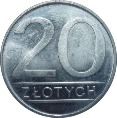 Moneta 20 zł złotych 1984 r piękna