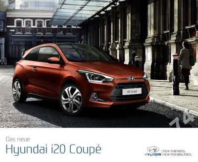 HYUNDAI I20 COMPERTIMENT PROSPEKT MODÈLE 2016 AUSTRIA - milautoparts-fr.ukrlive.com