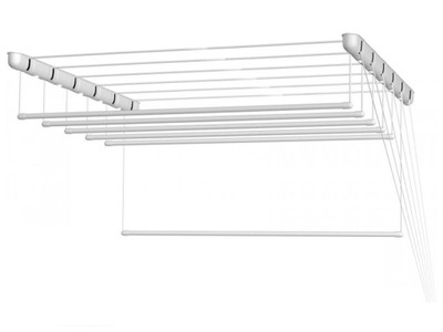 SUSZARKA SUFITOWA ŁAZIENKOWA PRANIE 6 PRETÓW 130cm