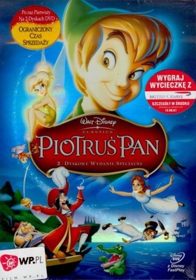 PIOTRUŚ PAN - wydanie specjalne [ 2 DVD ] Disney