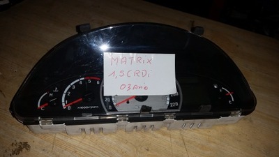 Счетчик приборы hyundai matrix 1,5crdi ds6 20021010 фото №1
