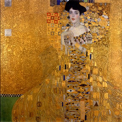 Obraz Adele Bloch-Bauer I - Gustav Klimt - 30x30