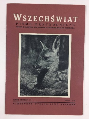 Wszechświat. Pismo przyrodnicze. Zeszyt 7-8 / 1964