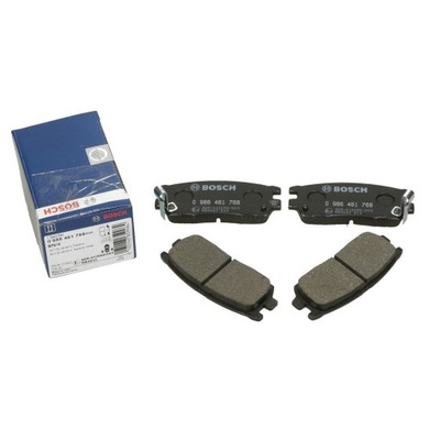 PADS BRAKE BOSCH MITSUBISHI PAJERO III REAR - milautoparts-fr.ukrlive.com