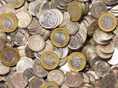 Sama WENEZUELA - monety EGZOTYCZNE - zestaw 100 sztuk monet - MIX
