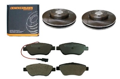 DISQUES DE FREIN SABOTS DE FREIN CITROEN NEMO AVANT 257MM KIT - milautoparts.fr