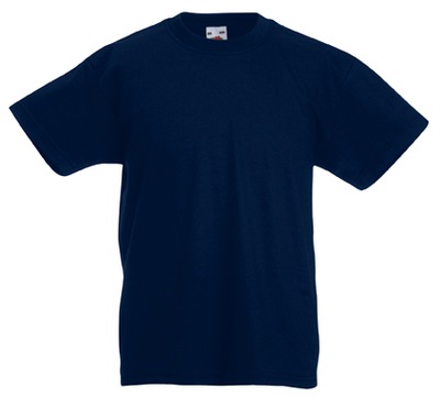 Fruit of the Loom T-shirt KidOrg Deep Navy 9-11