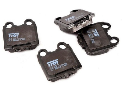 Trw тормозные колодки задняя lexus is i gs sc toyota majesta фото №1