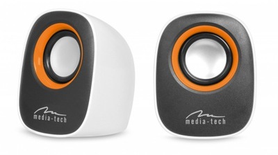 Głośniki komputerowe 2.0 zasilane USB MEDIA-TECH